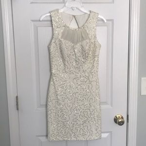 White Cocktail Dress Size 5